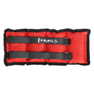 Ob03 red obciĄŻniki do ĆwiczeŃ na kostki i nadgarstki 2 x 1.5 kg hms