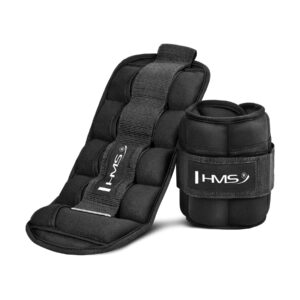 Onk02 obciĄŻniki na kostki i nadgarstki regulowane 2 x 1kg hms