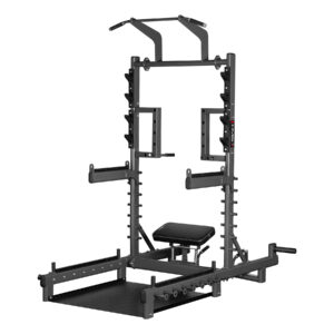 Smp01 stojak multifunkcyjny z platformĄ do podnoszenia ciĘŻarÓw i hip thrust commercial hms