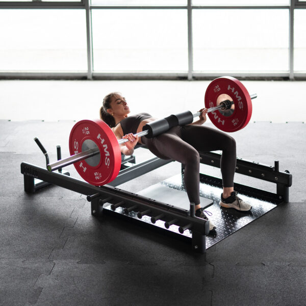 Pht25 platforma do ĆwiczeŃ miĘŚni poŚladkÓw hip thrust i martwego ciĄgu commercial hms