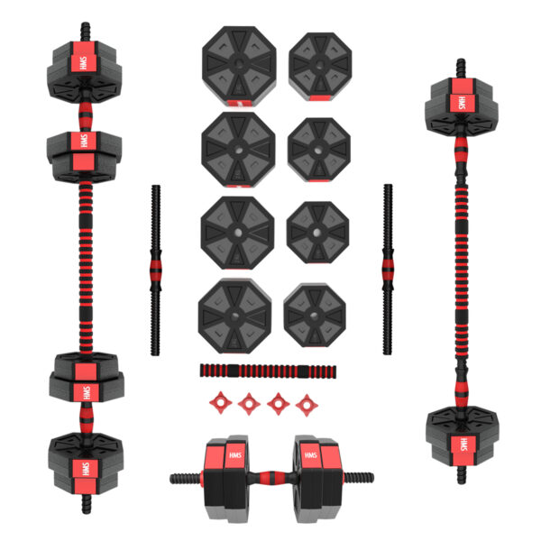 Sgc15 sztangielki-sztanga kompozyt 15 kg hms