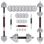 Stc30 sztangielki regulowane w walizce chromowane 30kg hms