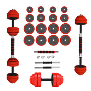 Sggx30 sztangielki regulowane gumowane 30kg hms