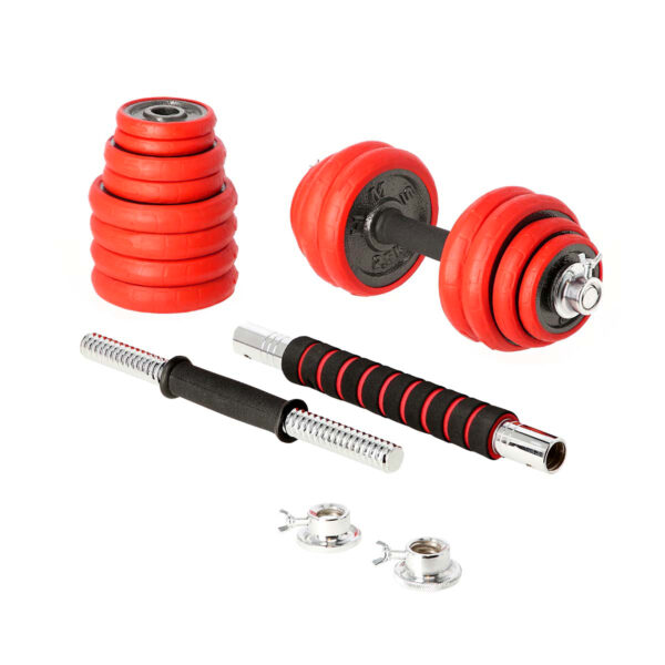 Sggx30 sztangielki regulowane gumowane 30kg hms