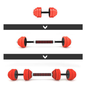 Sggx30 sztangielki regulowane gumowane 30kg hms