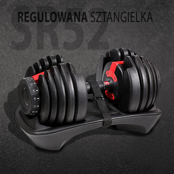 Sr52 sztangielka regulowana 52 lbs hms