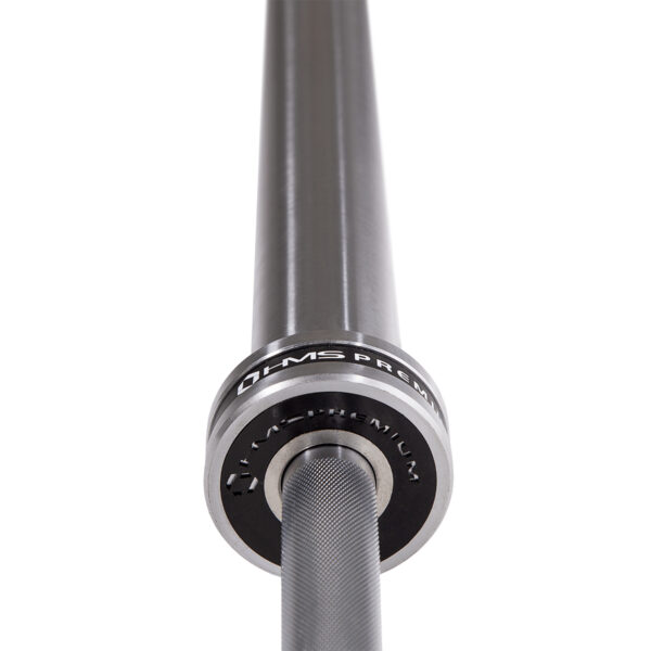 Go901 gryf olimpijski 20kg 2200mm hms premium + zg1500 silver zaciski lock jaw (2 szt)