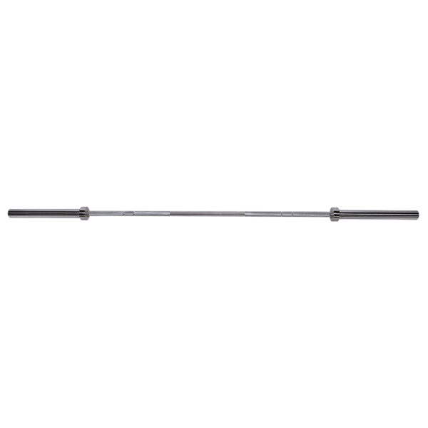 Go900 gryf olimpijski 20kg 2200mm hms premium + zg1500 silver zaciski lock jaw (2 szt)