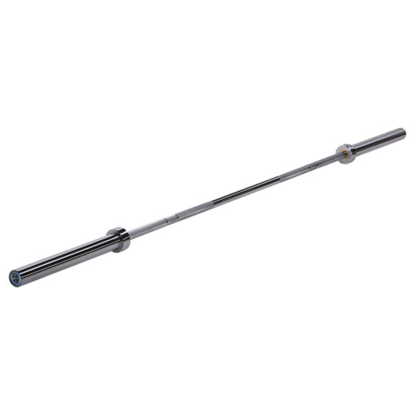 Go900 gryf olimpijski 20kg 2200mm hms premium + zg1500 silver zaciski lock jaw (2 szt)