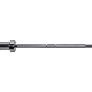 Go900 gryf olimpijski 20kg 2200mm hms premium + zg1500 silver zaciski lock jaw (2 szt)