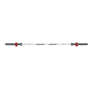 Go450 (+ zg1000r) gryf olimpijski 18.5kg 2200mm hms z zaciskami lock jaw red