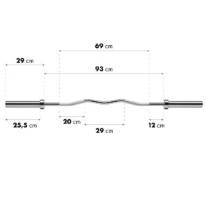 Gol200 + (zg 1000b) gryf olimpijski Łamany 13.5kg 1500mm hms premium