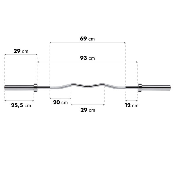 Gol200 + (zg 1000b) gryf olimpijski Łamany 13.5kg 1500mm hms premium