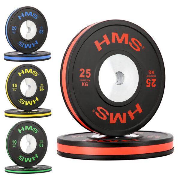Btbr set (8 szt) zestaw talerzy olimpijskich bumper hms