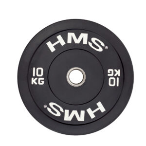 Bbr10 black talerz olimpijski bumper 10 kg hms
