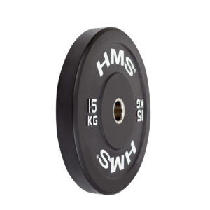 Bbr15 black talerz olimpijski bumper 15 kg hms