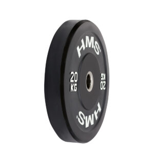 Bbr20 black talerz olimpijski bumper 20 kg hms