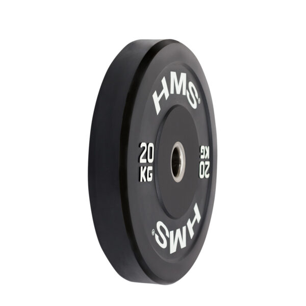 Bbr20 black talerz olimpijski bumper 20 kg hms