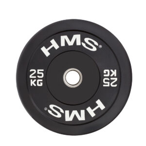 Bbr25 black talerz olimpijski bumper 25 kg hms