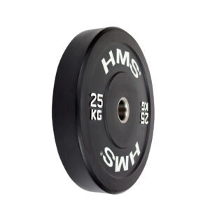Bbr25 black talerz olimpijski bumper 25 kg hms