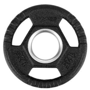 Toh01 czarny talerz olimpijski ogumowany 1.25 kg hms