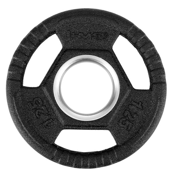 Toh01 czarny talerz olimpijski ogumowany 1.25 kg hms