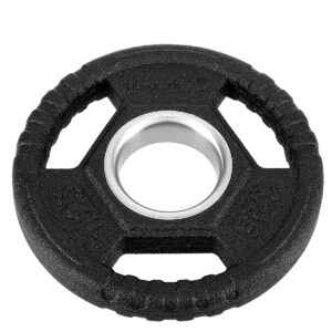 Toh01 czarny talerz olimpijski ogumowany 1.25 kg hms