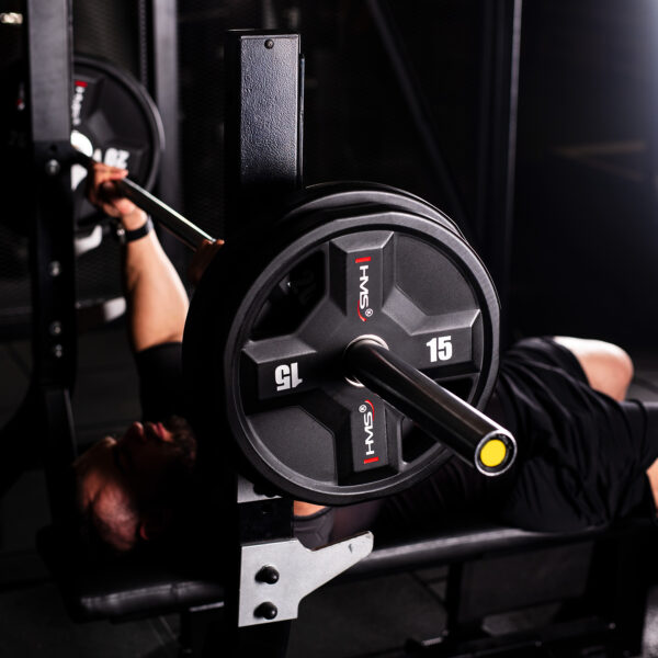 Tpc15 talerz olimpijski poliuretanowy cpu 15 kg hms