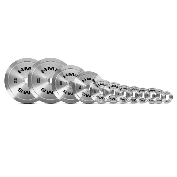 Tos02 talerz olimpijski stalowy kalibrowany 0.25 kg hms