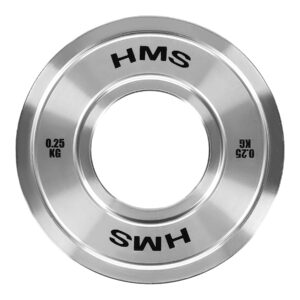 Tos02 talerz olimpijski stalowy kalibrowany 0.25 kg hms