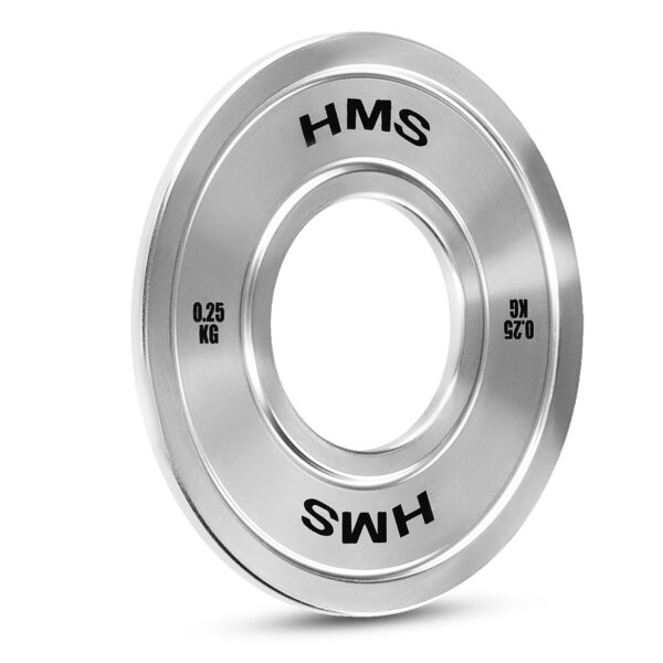 Tos02 talerz olimpijski stalowy kalibrowany 0.25 kg hms