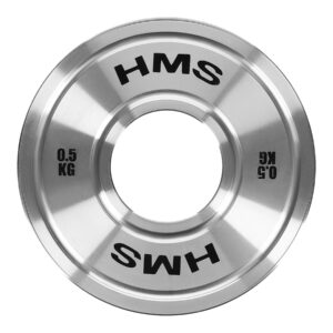 Tos05 talerz olimpijski stalowy kalibrowany 0.5 kg hms