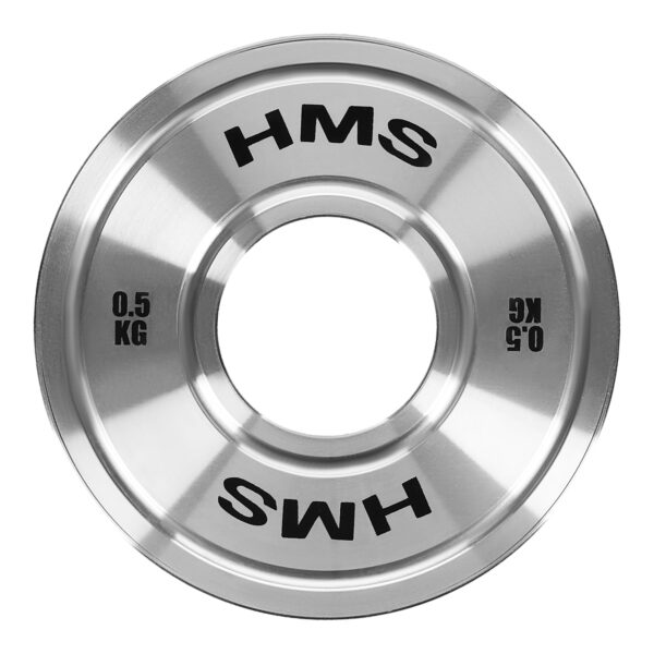 Tos05 talerz olimpijski stalowy kalibrowany 0.5 kg hms