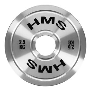 Tos25 talerz olimpijski stalowy kalibrowany 2.5 kg hms