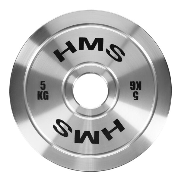 Tos50 talerz olimpijski stalowy kalibrowany 5 kg hms