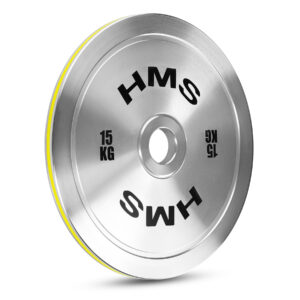 Tos150 talerz olimpijski stalowy kalibrowany 15 kg hms