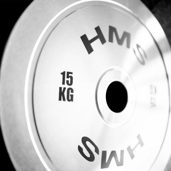 Tos150 talerz olimpijski stalowy kalibrowany 15 kg hms