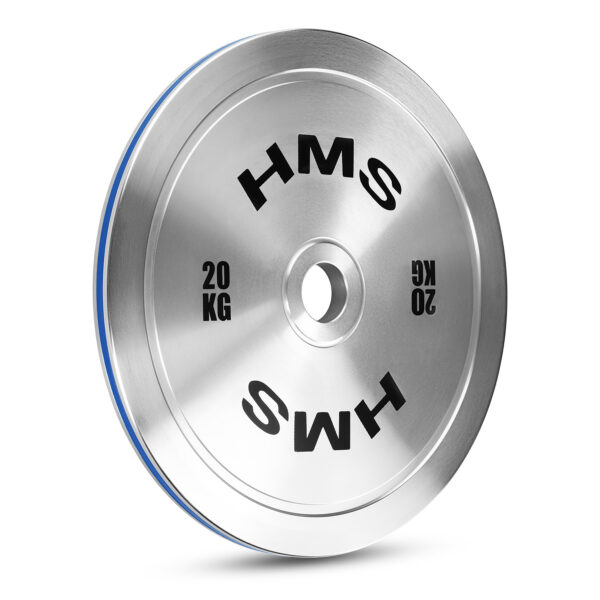 Tos200 talerz olimpijski stalowy kalibrowany 20 kg hms