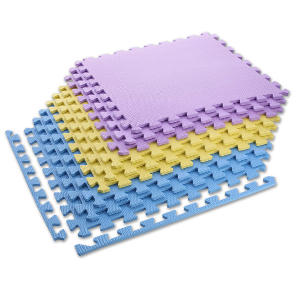Mp10 mata puzzle multipack yellow-blue-purple 9 elementÓw 10mm one fitness