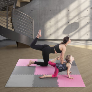 Mp10 mata puzzle multipack pink-grey 9 elementÓw 10mm one fitness