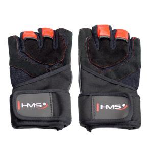Rst01 black/red rozm. s rĘkawice na siŁowniĘ hms
