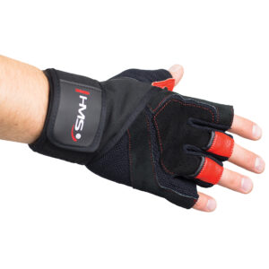 Rst01 black/red rozm. s rĘkawice na siŁowniĘ hms