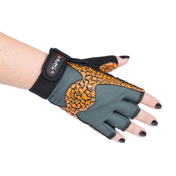 Rst03 orange/gray rozm. s rĘkawice na siŁowniĘ hms
