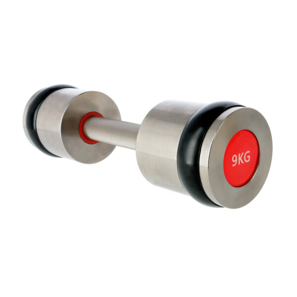 Hh09 2 x 9 kg hantle chromowane hms premium
