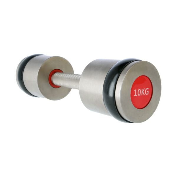 Hh10 2 x 10 kg hantle chromowane hms premium