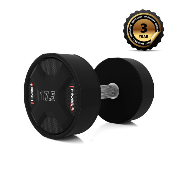 Hpc 17.5 kg hantla poliuretanowa cpu hms