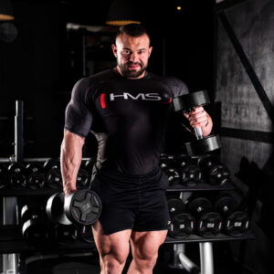 Hpc 17.5 kg hantla poliuretanowa cpu hms