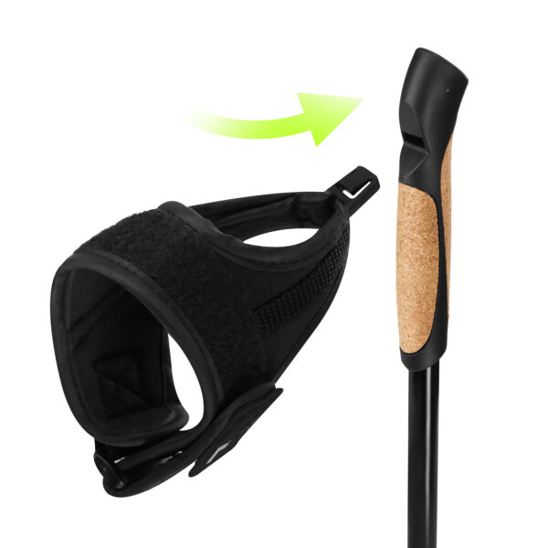 Nw8611 kije nordic walking aluminium nils