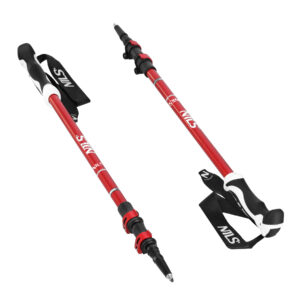 Tk8601 red kije trekkingowe aluminiowe nils