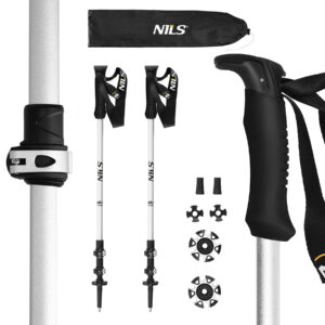 Tk8602 kije trekkingowe aerodynamiczne nils
